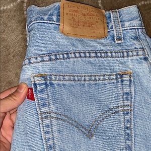 Vintage Light wash Denim Shorts